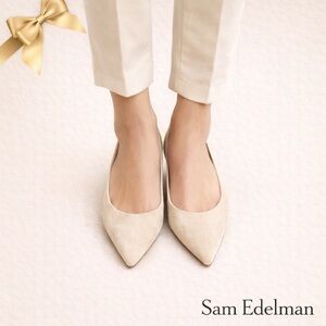 Sam Edelman Wanda Suede Pointed Flats 9